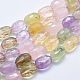 Chapelets de perles de quartz naturel G-E446-18-1