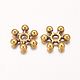 Zinc Alloy Beads Spacers PALLOY-Q062-AG-NF-1