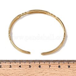 Браслеты-манжеты из нержавеющей стали 304 для женщин&nbsp;BJEW-H635-02G