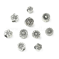 40шт 10 стиля европейские бусины из сплава в тибетском стиле&nbsp;FIND-CJ0005-29