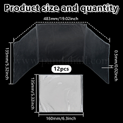 12 шт. защитный чехол для маджонга из ПВХ&nbsp;AJEW-GO0002-66