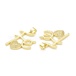 Покрытие стойки латунь микропаве прозрачные подвески из кубического циркония&nbsp;KK-C011-07G