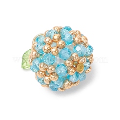 Подвески из акрила и стеклянных бусин&nbsp;PALLOY-MZ00880