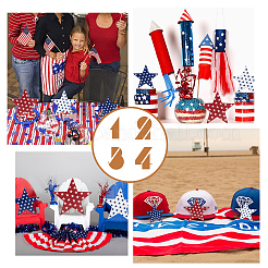 Украшения дисплея натурального дерева&nbsp;DJEW-WH0011-31