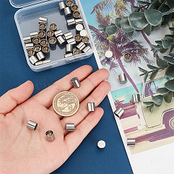 50 шт. наконечники для шнура из нержавеющей стали 201&nbsp;STAS-PH0004-72