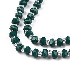 Непрозрачные сплошные цветные стеклянные бусины&nbsp;GLAA-N052-04-A09