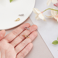 2 шт. 925 подвески-гвоздики из стерлингового серебра с микропаве из кубических цирконий&nbsp;STER-HY0001-06G