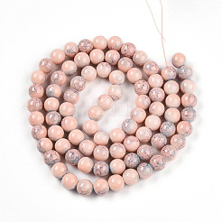 Выпечка окрашенные стеклянные бусины&nbsp;X1-DGLA-N003-10mm-C02