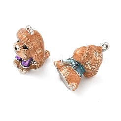 Подвески из эмали и сплава&nbsp;ENAM-F156-07P-03