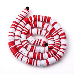 Полимерной глины ручной работы бисер нитей&nbsp;CLAY-R089-6mm-T02B-01