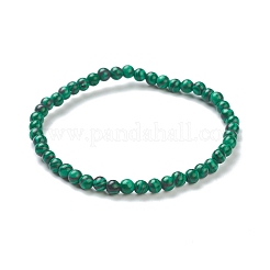 Синтетические малахитовые вышитые бисером браслеты&nbsp;BJEW-A117-A-16
