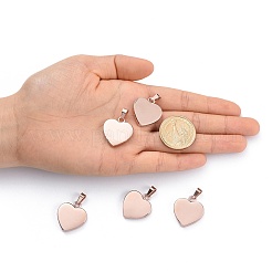 Ионное покрытие (ip) модные 304 нержавеющая сталь штамповка пустые бирки подвески STAS-J002B-01RG