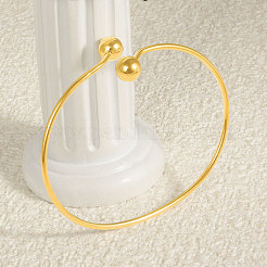 Браслеты-манжеты из нержавеющей стали 304 в европейском стиле&nbsp;LI7409-2