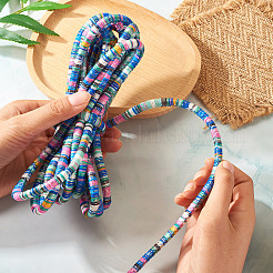 5 м шнур с эластичной обмоткой в этническом стиле&nbsp;OCOR-TA0002-44A