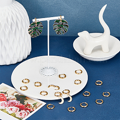 12 пара сережек-колец Huggie Hoop из нержавеющей стали 304&nbsp;EJEW-SC0001-24