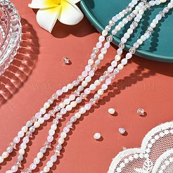 2 нити гальванизированные стеклянные бусины нити&nbsp;GLAA-CJ0002-67