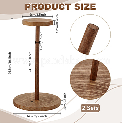 Деревянные стенды для шляп&nbsp;ODIS-WH0078-33B