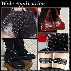 450 шт. 3-х цветные шипы из смолы с винтовой фиксацией&nbsp;RESI-PH0002-52