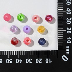 200шт 10 стиля непрозрачные акриловые бусины&nbsp;MACR-CJ0001-46
