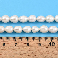 Нити из натурального культивированного пресноводного жемчуга PEAR-N012-06Y-01