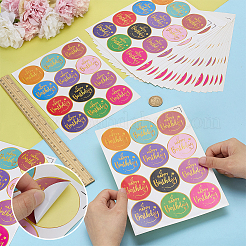 Самоклеящиеся наклейки с картинками&nbsp;DIY-WH0308-675