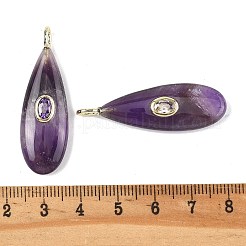 Подвески из натурального аметиста &nbsp;G-D357-03B