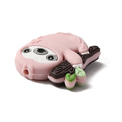 Пищевые экологически чистые силиконовые бусины&nbsp;LS-SIL-WH0002-44A