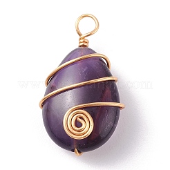 3шт 3 стиля натуральные подвески из драгоценных камней&nbsp;PALLOY-JF01153-1