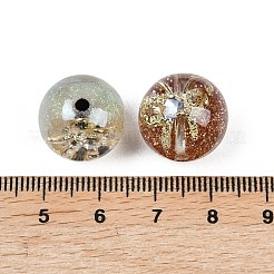 Прозрачные бусины из смоляного сплава&nbsp;RESI-C070-12