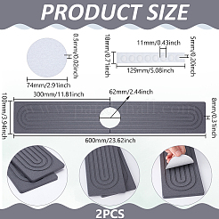 Коврик для смесителя в ванной из диатомита&nbsp;FIND-WH0139-816A