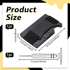 1 шт. мини-шестигранная отвертка из алюминиевого сплава&nbsp;TOOL-GA0002-01