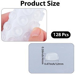 128 шт. круглые силиконовые наклейки на бампер для защиты от столкновений&nbsp;FIND-DJ0002-02