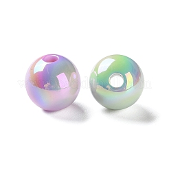 Непрозрачные акриловые бусины с УФ-покрытием&nbsp;PACR-D288-23