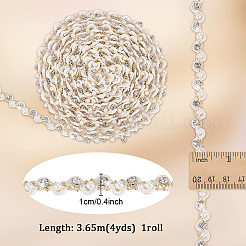 4 ярд полиэстеровой волнистой кружевной ленты&nbsp;OCOR-PH0004-78A