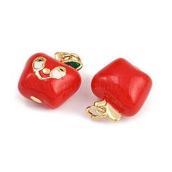 Латунь эмаль подвески&nbsp;KK-D421-05G