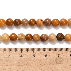 Природный агат бисер нитей&nbsp;G-F820-K07-6mm