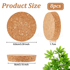 Деревянные пробки для бутылок&nbsp;AJEW-WH0024-164B