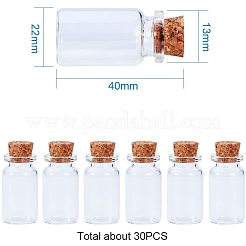 Стеклянная банка&nbsp;AJEW-PH0015-01