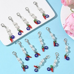 30 шт. подвесные украшения ручной работы в технике лэмпворк&nbsp;HJEW-YW00292