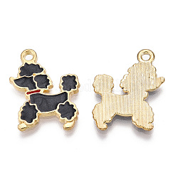 Подвески из эмали и сплава&nbsp;X-ENAM-WH0071-02B