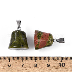 Природные подвески Unakite&nbsp;G-N349-15P-04