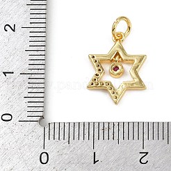 Латунные микро проложить кубического циркония подвески&nbsp;KK-L231-13G-02