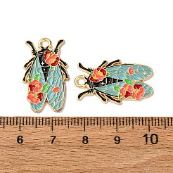 Подвески из эмали и сплава&nbsp;FIND-H051-01C-G