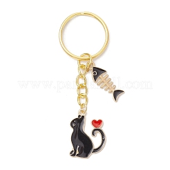 Подвесные брелки из сплава эмали&nbsp;KEYC-JKC01280