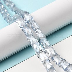 Ab цветные прозрачные стеклянные бусины пряди&nbsp;EGLA-P051-06A-A03