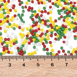 4 цвет 11/0 рождественских круглых бисера Toho&nbsp;SEED-X0058-28