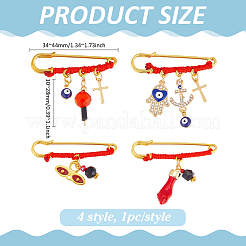 4шт железные броши&nbsp;JEWB-PH01282