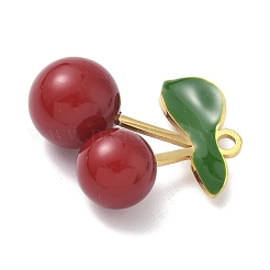 Нержавеющая сталь 304 с подвесками в виде акриловых вишен&nbsp;LS-STAS-G362-05G-01