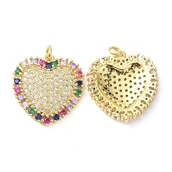 Латунные микро проложить кубический цирконий подвеска&nbsp;ZIRC-C021-27G