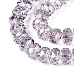 Гальванизируйте прозрачное стекло бисер нитей&nbsp;EGLA-N022-04A-D15